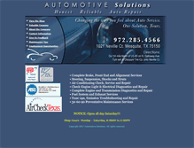 Tablet Screenshot of myautosolution.com